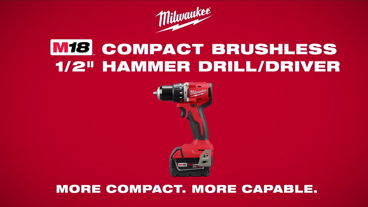M18&trade; 13mm Brushless Hammer Drill/Driver - M18BLPDRC0