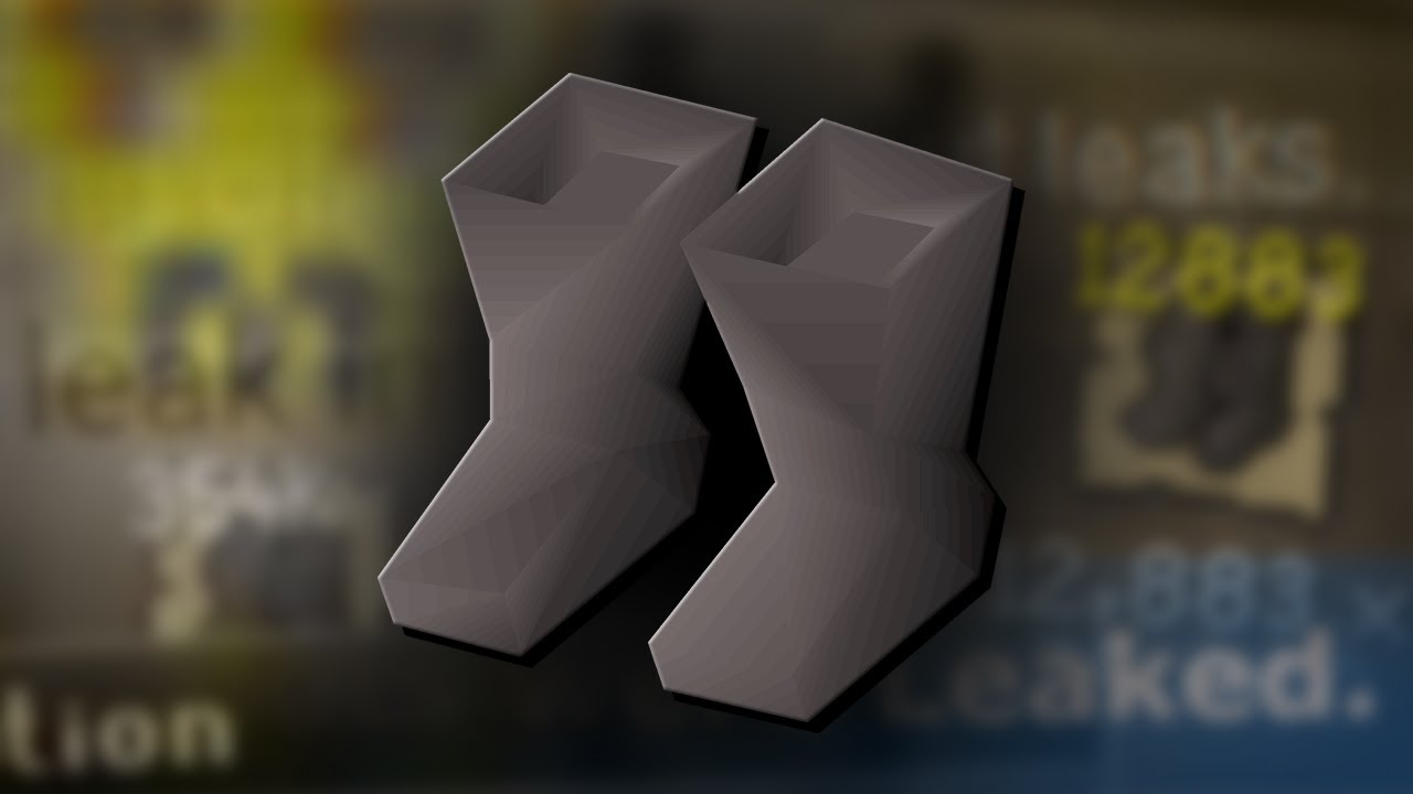 Были ли альпинистские ботинки заговором Jagex?