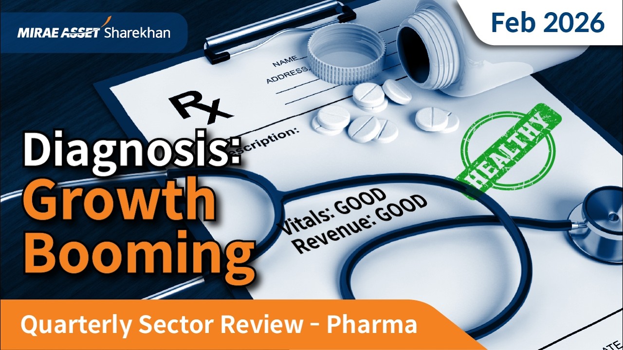 Pharmaceuticals Look Healthy | 13% Revenue Growth & 15% Rise in EBITDA | Q3FY26 Sector Review