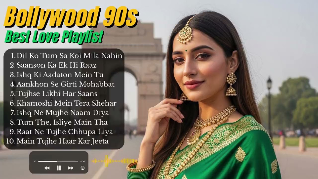 Evergreen 90s Bollywood Love Songs | Old Hindi Romantic Jukebox