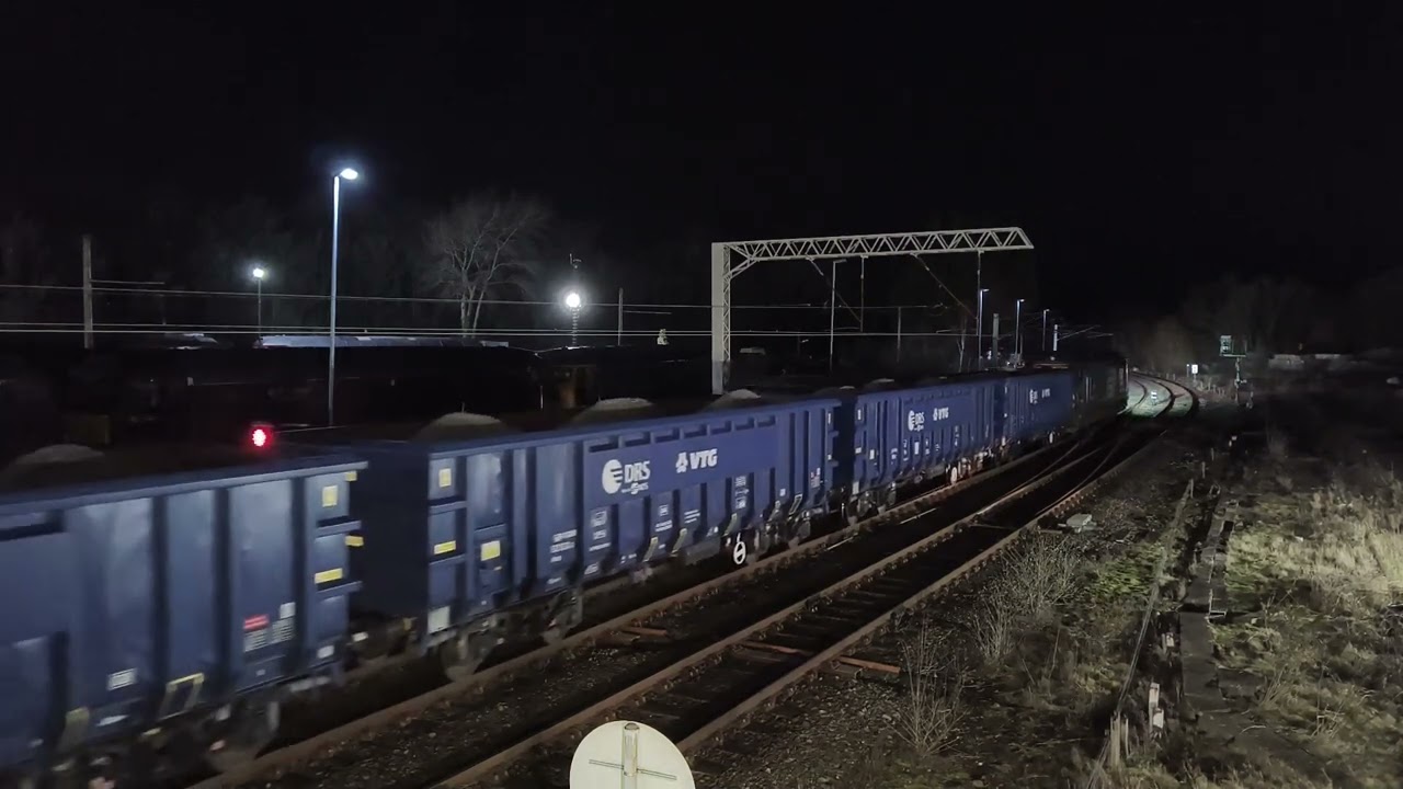 Direct Rail Services Aggregate Freight Move 68033 6Z18 Carnforth 02/02/2026