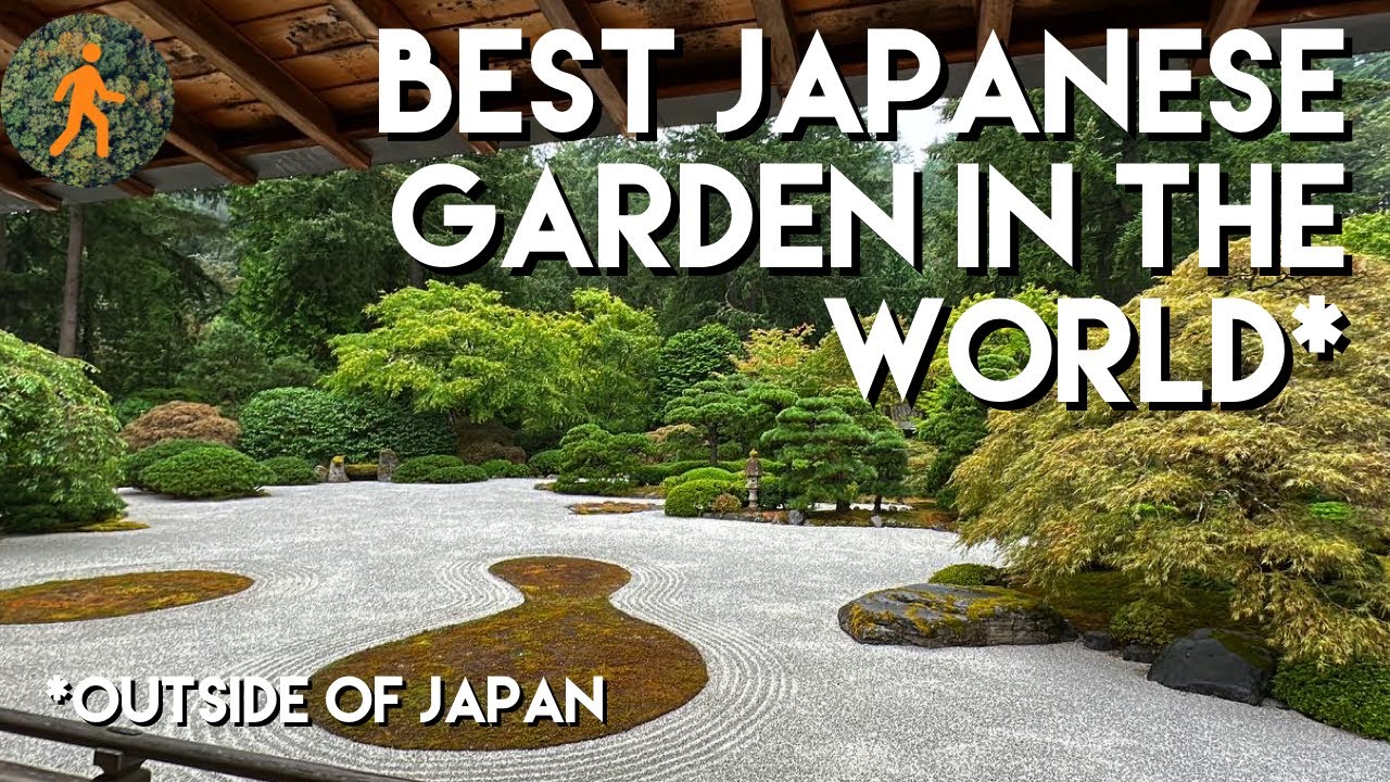 The Best Japanese Garden Outside of Japan - Portland Oregon - 4K Virtual Walk