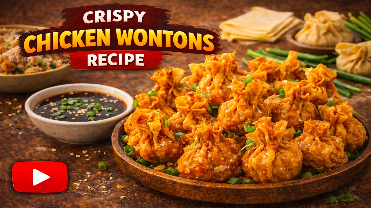 How To Make Crispy Chicken Wontons At Home ! Ft Simran Naseem | Complete Making | Khair e Ramzan