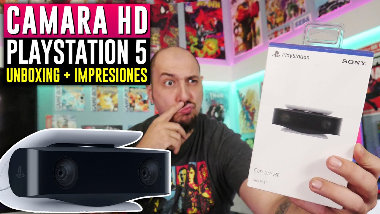 Camara HD Playstation 5 🔥 Como Streamear en PS5 ? 🔥 Review & Unboxing PS5 Camera