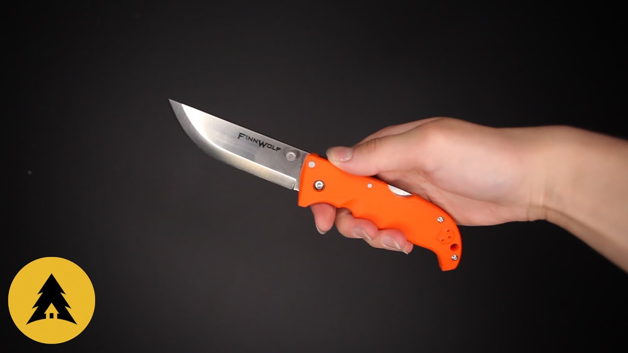 Складной нож Cold Steel 20NPJ Finn Wolf Blaze Orange