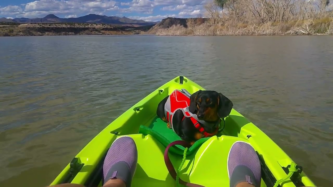 Kayaking Cochiti Lake New Mexico