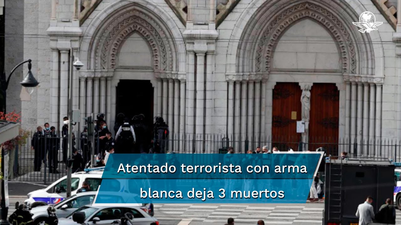 Atentado terrorista en Francia deja tres personas muertas; una v&iacute;ctima fue decapitada