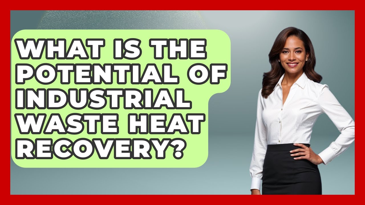 What Is The Potential Of Industrial Waste Heat Recovery? - Thermodynamics For Everyone
