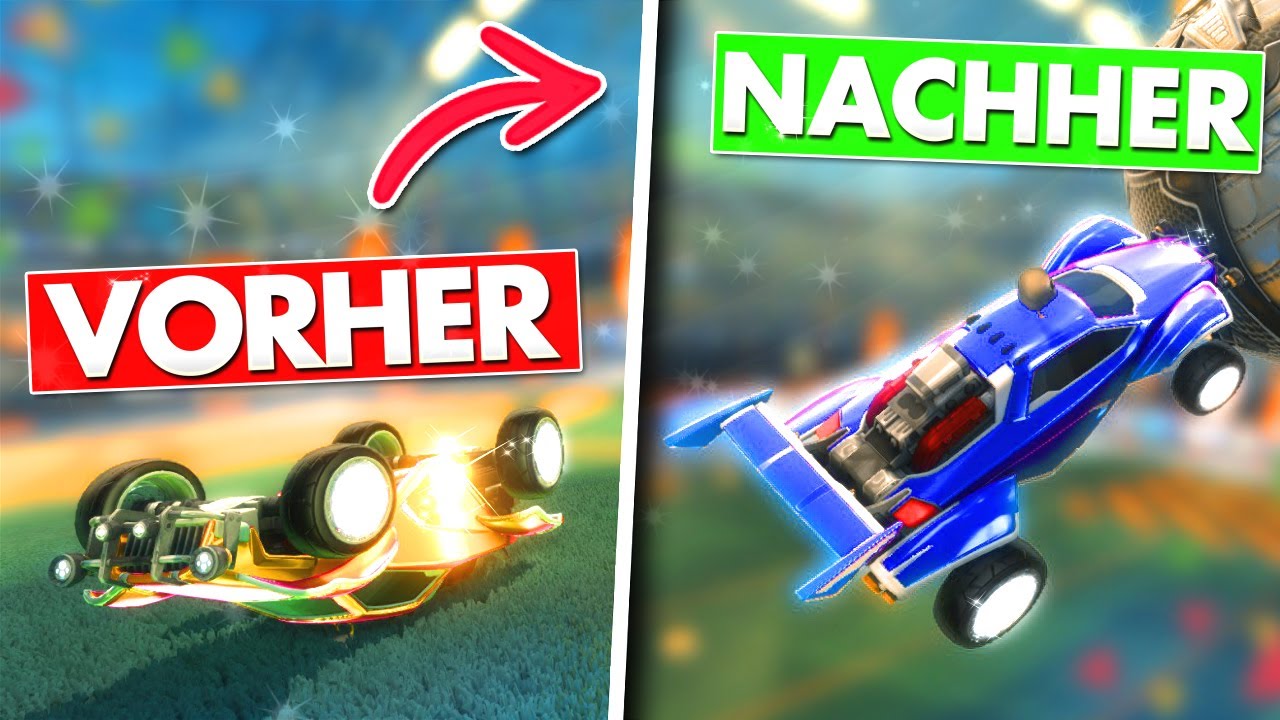 DU: Wie werde ich besser in Rocket League? ICH: So 😏