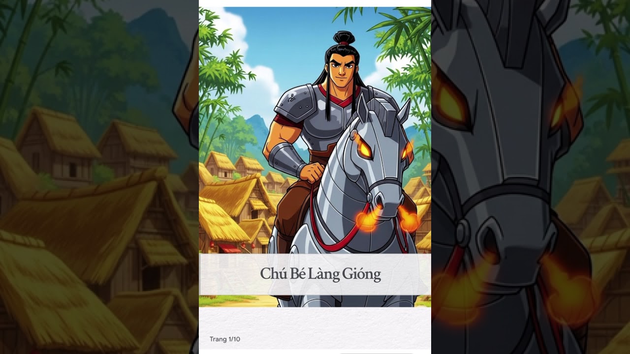 Sự tích Thánh Gióng #sachnoichobe #truyencotich
