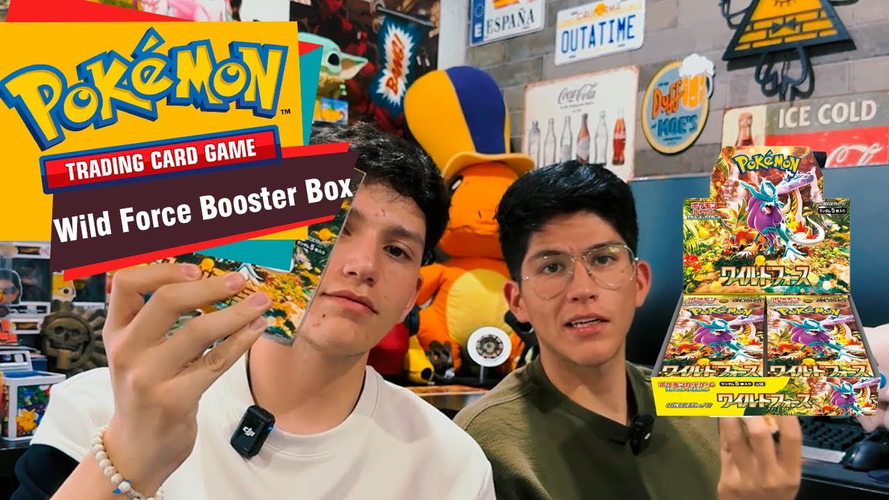 Pokémon TCG Wild Force Japonés: ¡Abrimos la caja completa!