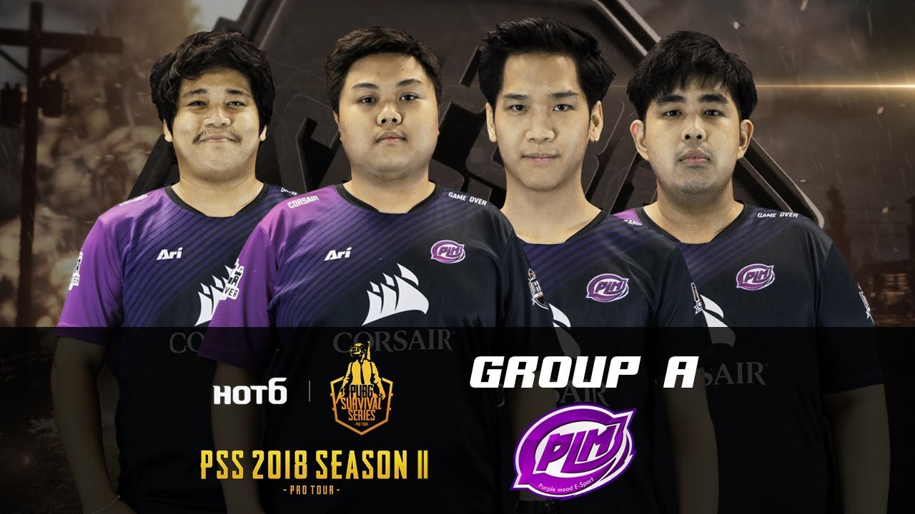 เทปการแข่งขัน PUBG PSS2018 Season 2 EP.3 - กลุ่ม A : PLMEs.PUBG โคตรเดือด
