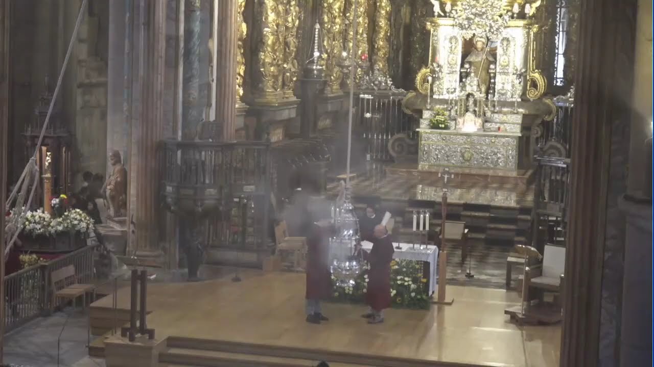 Botafumeiro – Día del Pilar 2025 – Santiago de Compostela