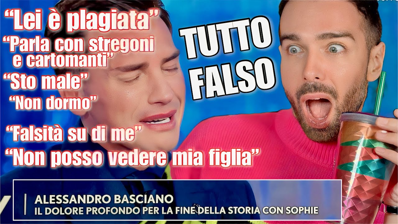 ALESSANDRO BASCIANO RISPONDE ALLE ACCUSE DI SOPHIE CODEGONI! | Spillin' the tea 🥤