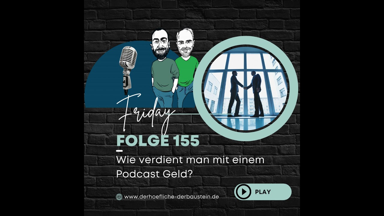 Gesch&auml;ftsmodell Bau Podcast - Wie verdient man mit einem Podcast Geld?