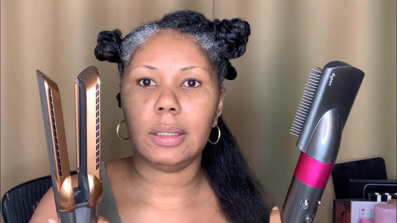 Comparing Dyson Blow Dryers on Coily Hair