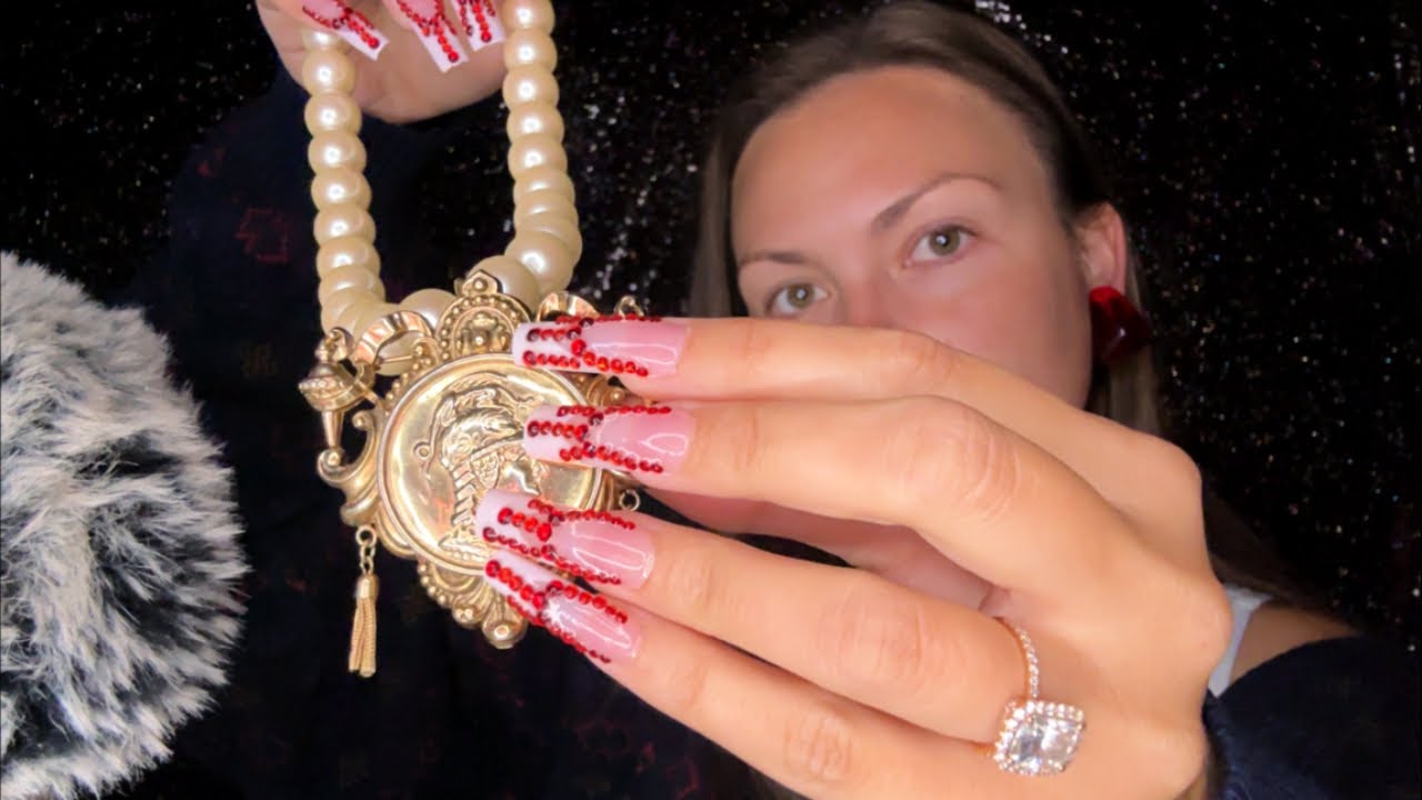asmr/ JEWELRY I’ve made 👑💍 (and other goodies)