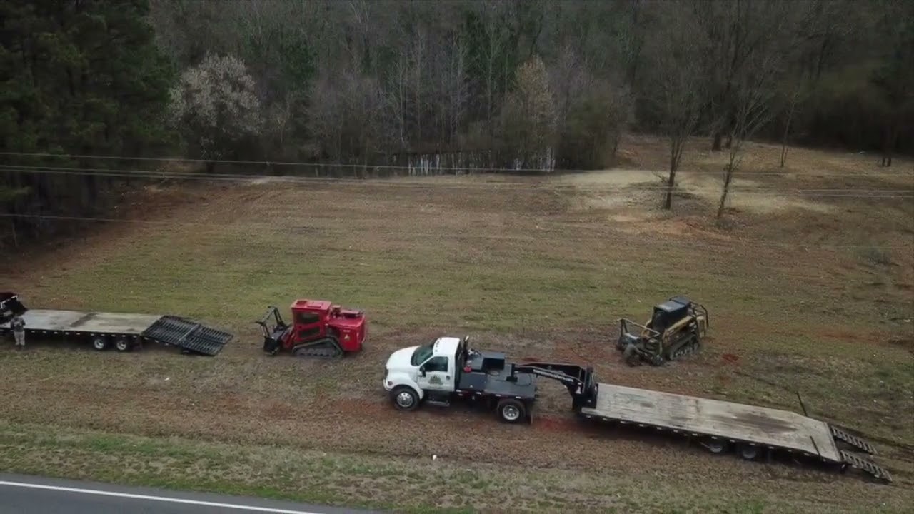 Monster Mulching 4 acres with the ASV120 and the new Lamtrac 6140T