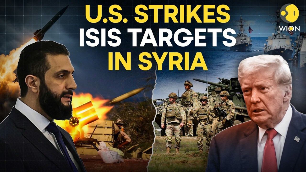 US Strikes ISIS: Syria Under FIRE! US Launches MASSIVE Strikes on ISIS Targets | WION Originals