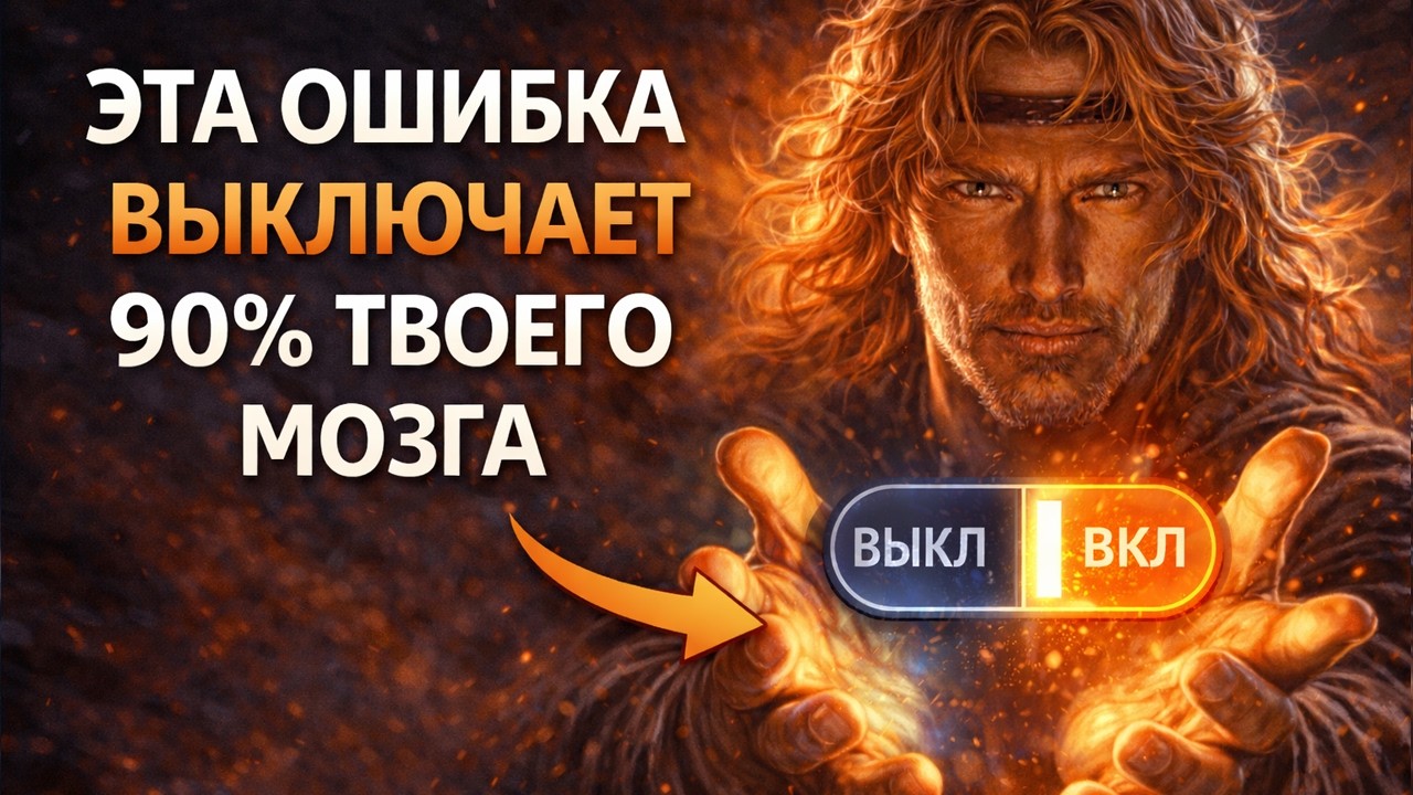 Эта Ошибка Блокирует Твой Мозг На 90% — Вот Как Включить Его На Максимум Уже Сегодня!