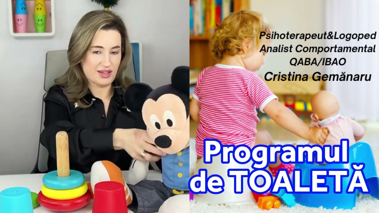 Programul de olita . Antrenamentul pt toaleta .