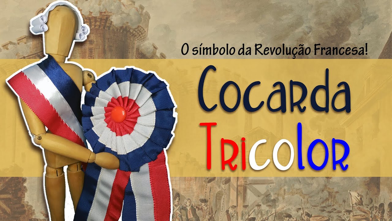 Faça uma cocarda tricolor para celebrar a Tomada da Bastilha |  #CostubeBR