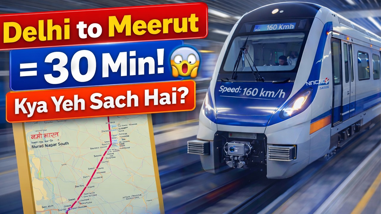 Delhi To Meerut in 30 Min! 😱 | Kya Yeh Sach Hai ?