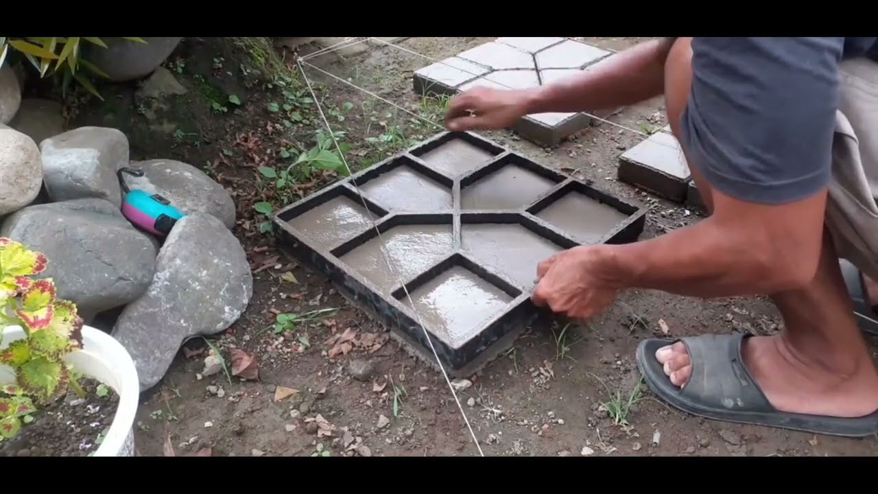 CETAKAN PAVING Cara penggunaan dan Jenis Bahan nya