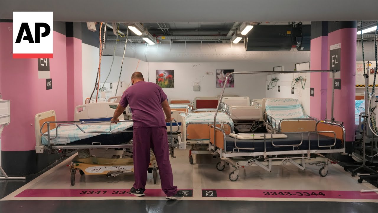 Inside Israel's underground hospital facilities