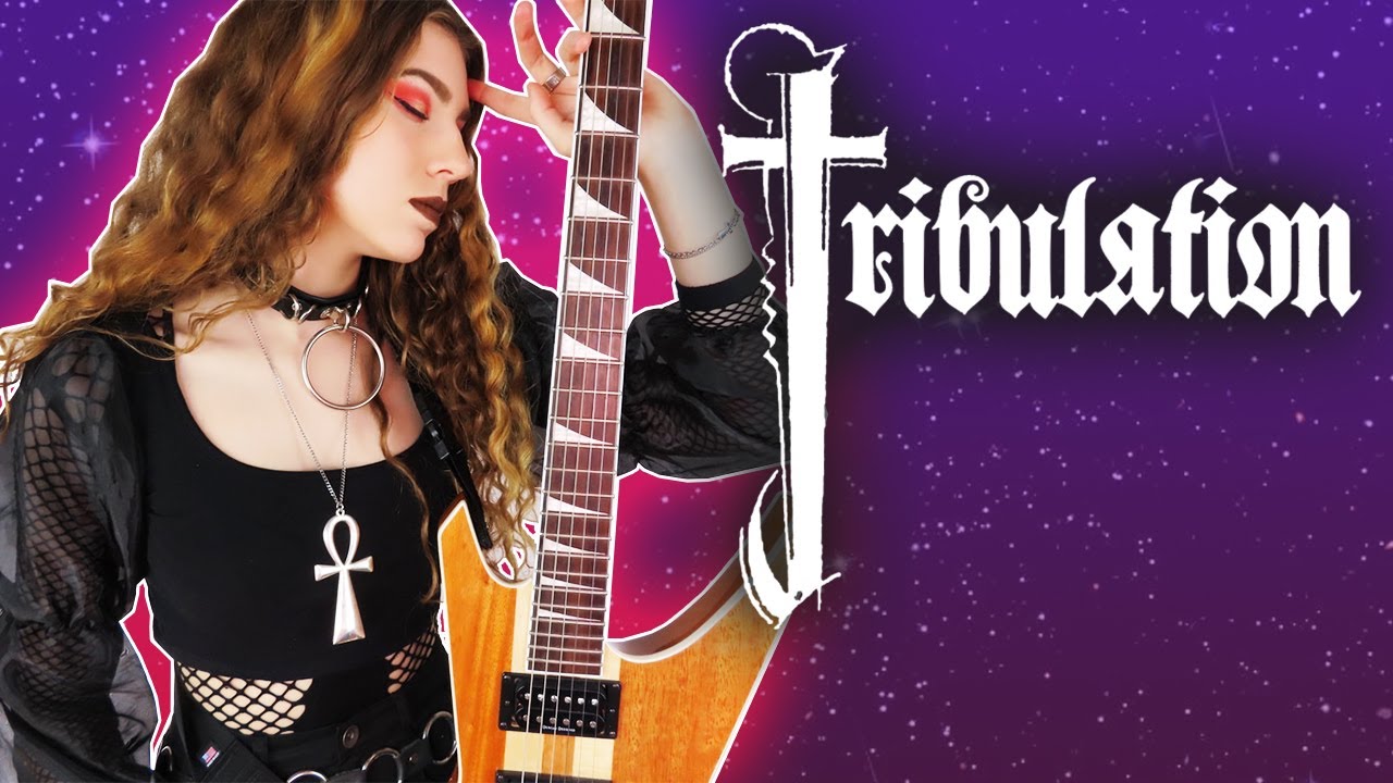 TRIBULATION - Nightbound (guitar cover + SOLO) | Sonia Anubis