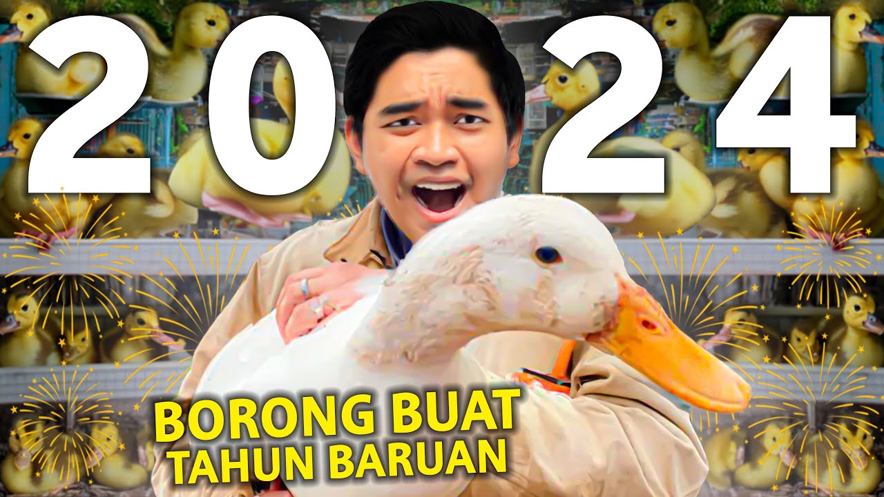 BORONG BEBEK RAKSASA BUAT TAHUN BARUAN! CARI DI PASAR HEWAN!