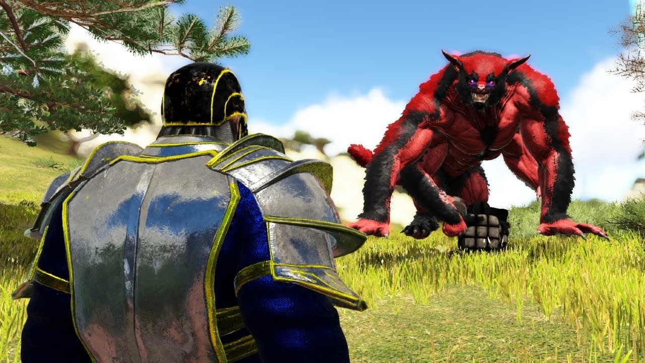 Indom REX vs Apprentice Loot boss .ARK: Primal fear Part 5
