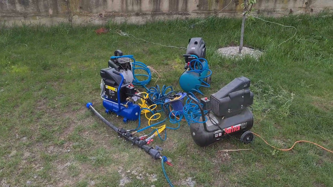 Čištění vrtané studny za pomoci AIRLIFTu.. SVÉPOMOCÍ