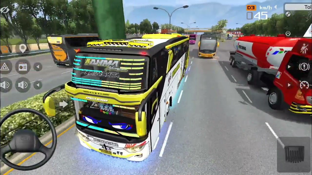 Bus Rahma Putra Utama Bawa Penumpang Gelap Dari Cianjur Ke Bayan Telolet Basuri 