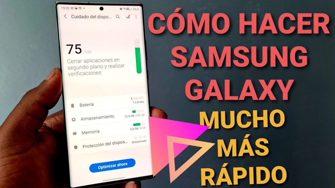 Mi samsung esta muy lento !! SOLUCIÓN¡¡    👉100x100 mas rapido)