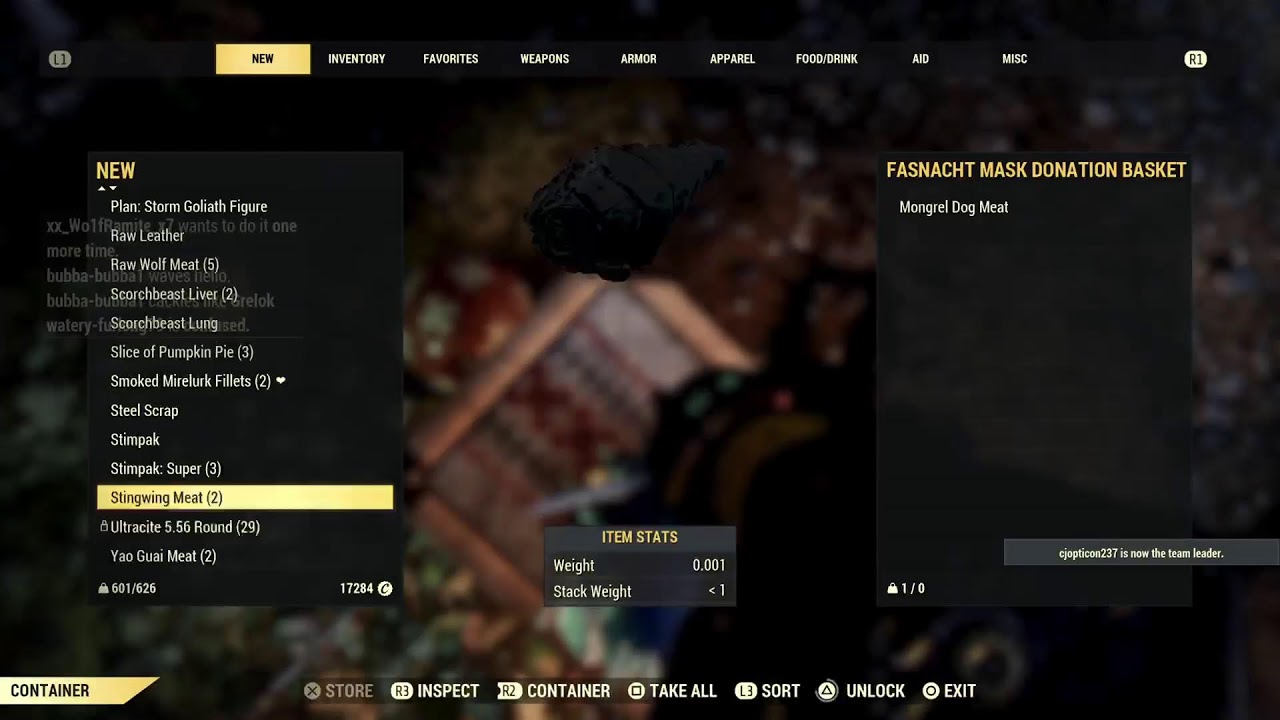 Fallout76 | shortstream tonight hourly Fasnacht event 🐺