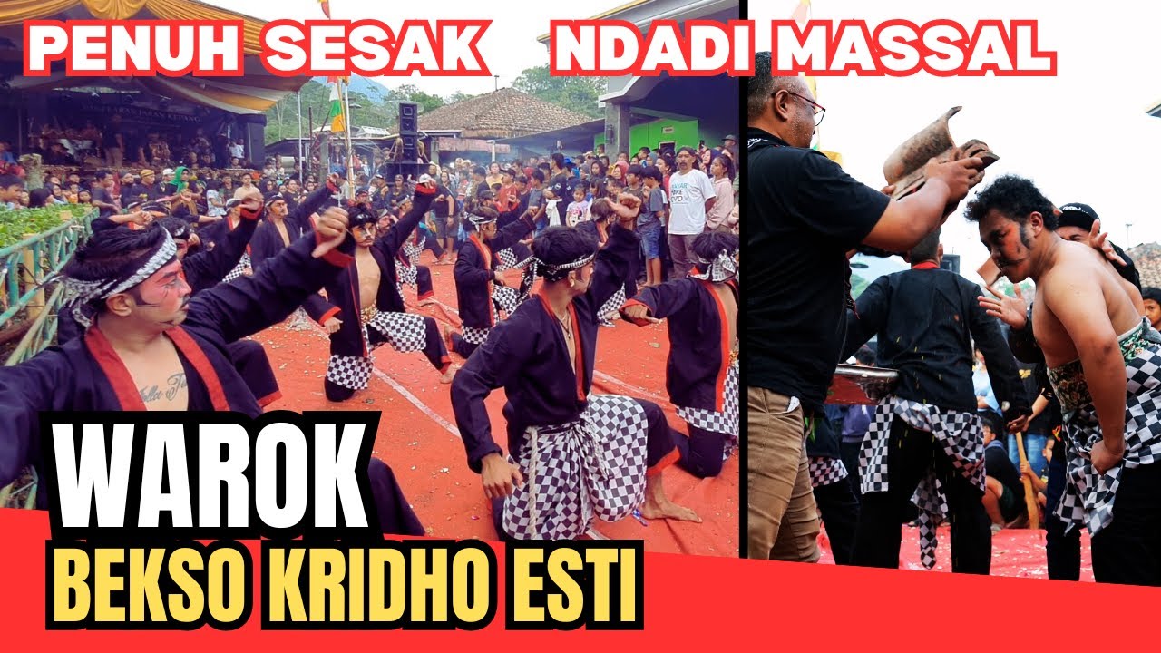 WAROK - BEKSO KRIDHO ESTI - Show Sawah Gondang - Desa Sumowono - Kabupaten Semarang