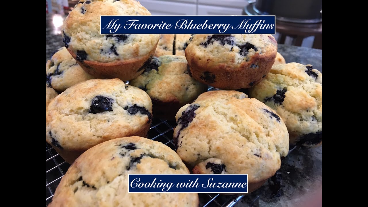 My Favorite Blueberry Muffins
