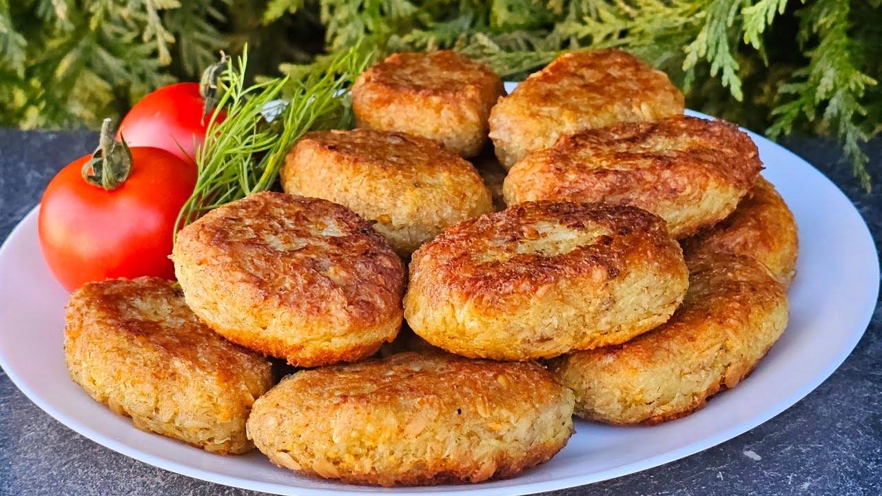 🇺🇦🌻БЕЗ М'ЯСА, БЕЗ ЯЄЦЬ. ПІСНІ КОТЛЕТИ СИТНІ ТА СМАЧНІ. КОТЛЕТИ З КАРТОПЛІ ТА ВІВСЯНИХ ПЛАСТІВЦІВ.🌻🇺🇦