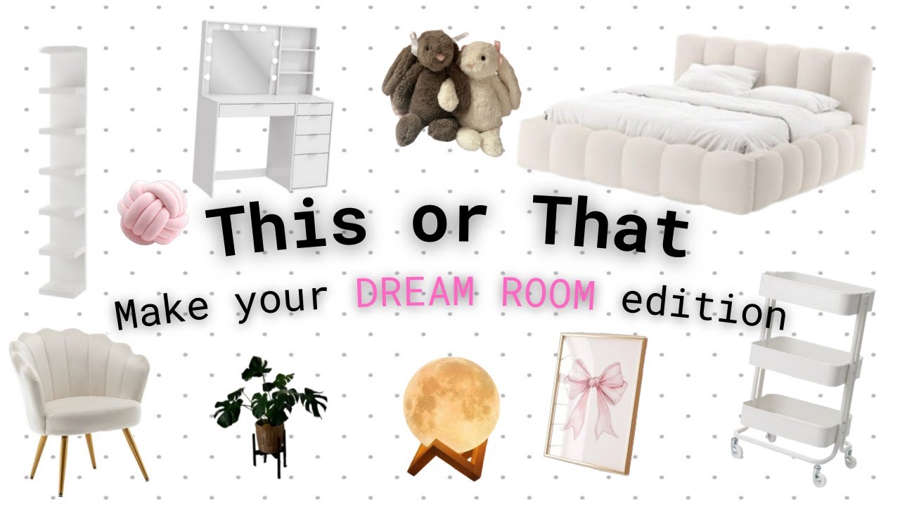 💖THIS or THAT! |🛏️Make your DREAM ROOM🛋️[AESTHETIC EDITION]🪑🚪