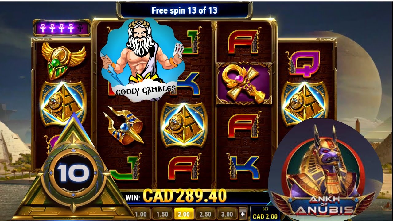 ANKH OF ANUBIS SLOT BONUS COMPILATION