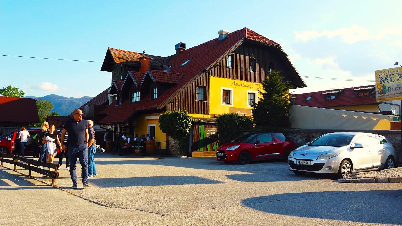 Lesce na Gorenjskem, Slovenia - 4K Virtual Walk