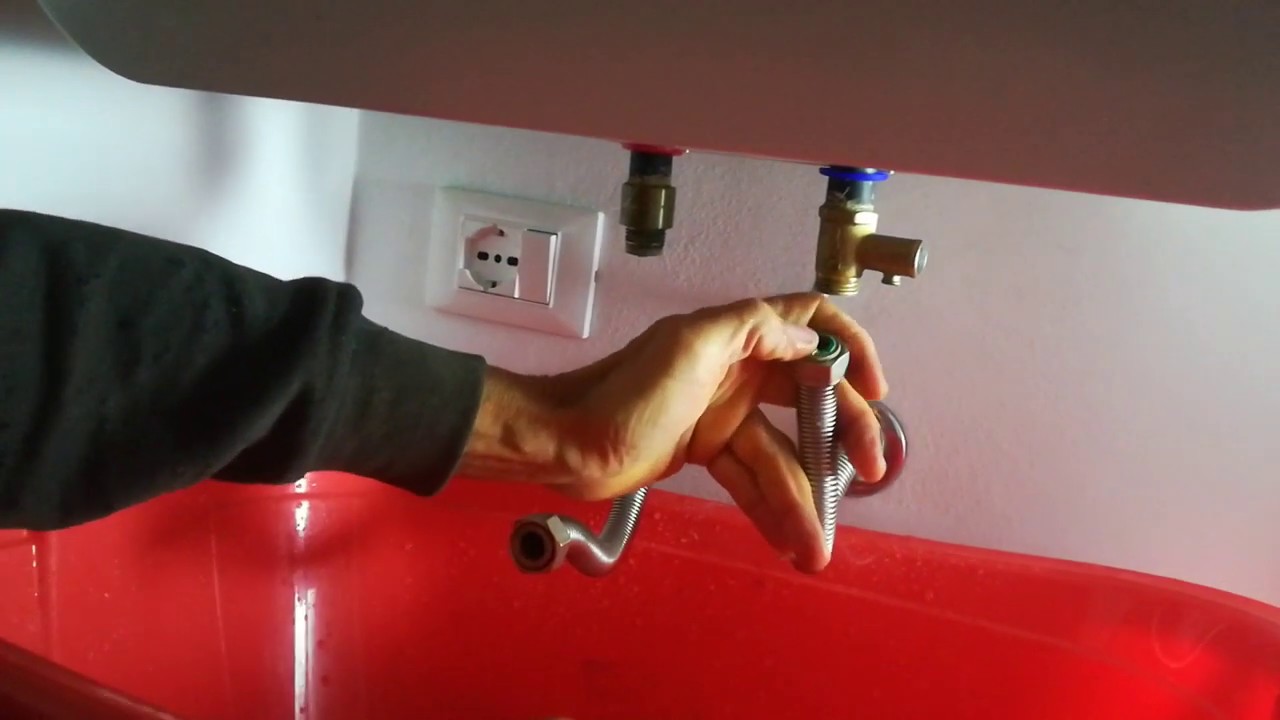 Come svuotare e rimuovere un boiler elettrico