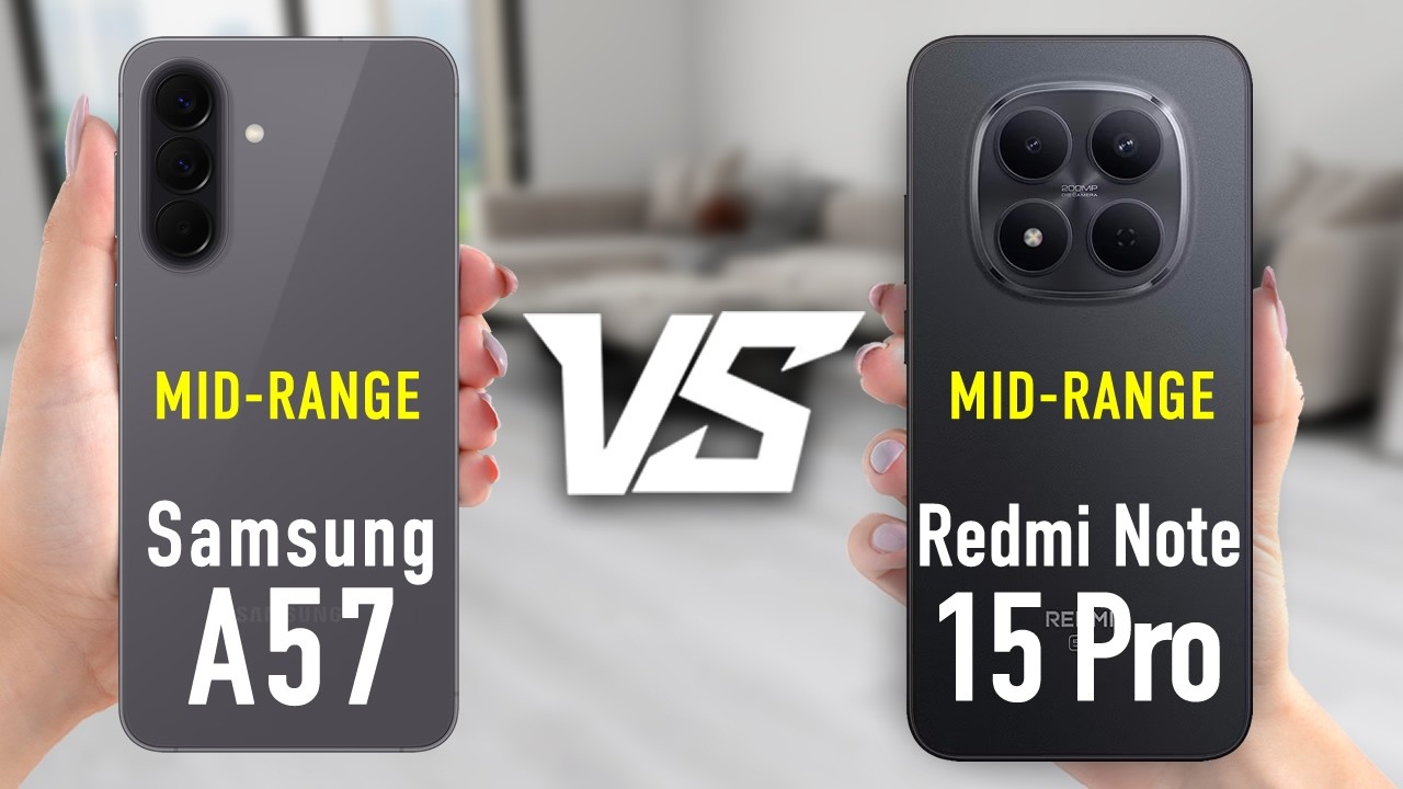 Samsung Galaxy A57 vs Redmi Note 15 Pro 5G | Exynos 1680 vs Dimensity 7400 Ultra 🔥
