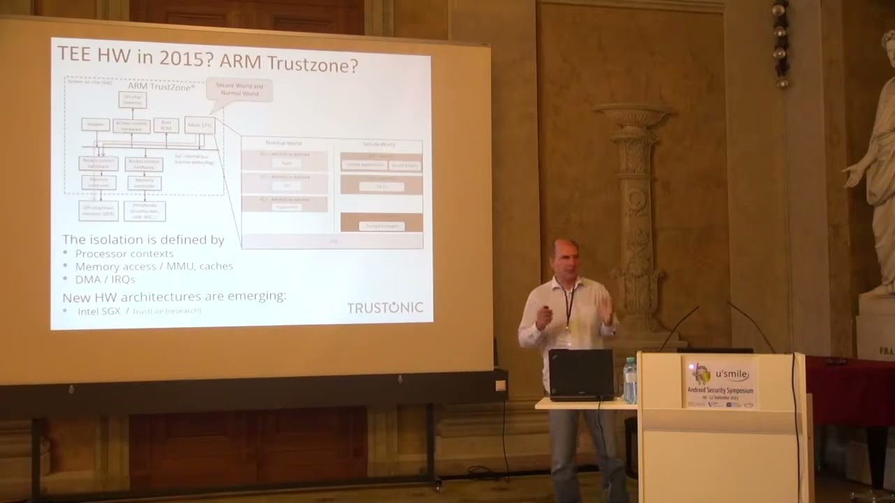 Android and trusted execution environments by Jan Erik Ekberg