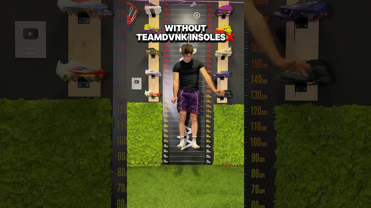 Encrease your vertical jump with TEAMDVNK carbon fiber insoles😈🐐 