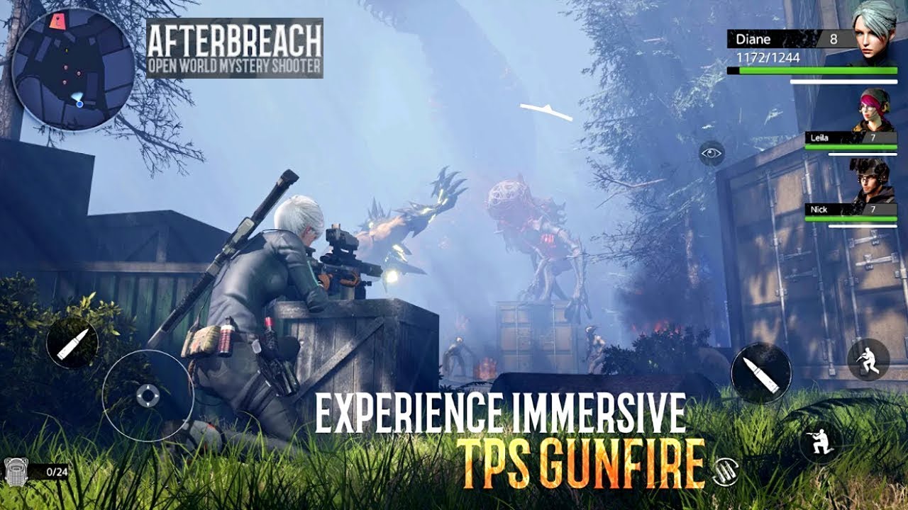 AFTERBREACH - MYSTERY SHOOTER / TOP 10 MELHORES jogos de FPS/TIRO ANDROID Online & Offline 2023