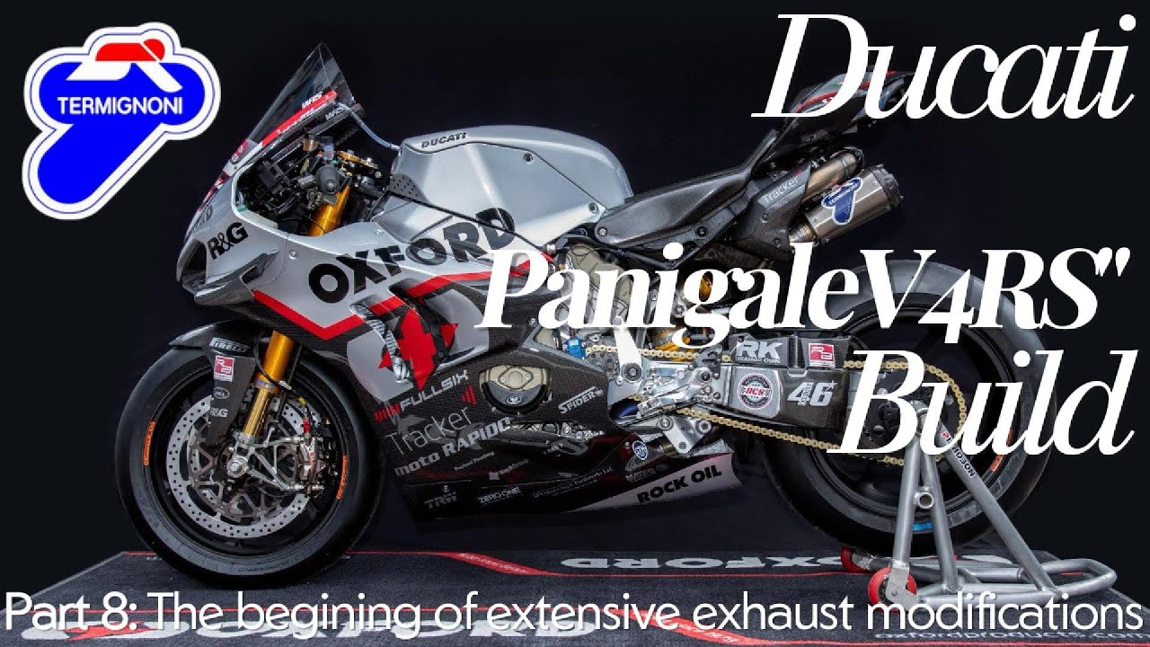 Часть 8 серии World Superbike Build 2024 Ducati Panigale V4&rdquo;RS&rdquo;! Система Superbike Termignoni.