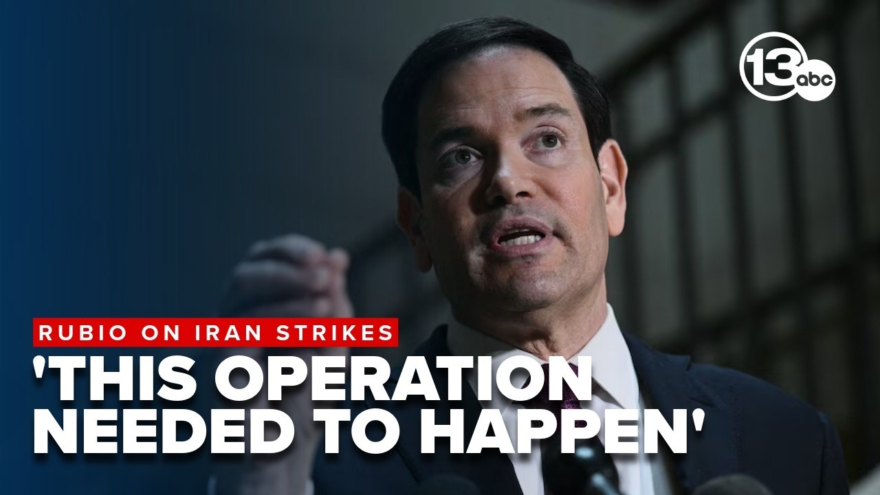 FULL: Rubio calls Iran strikes 'the right decision,' says 'hardest hits are yet to come'