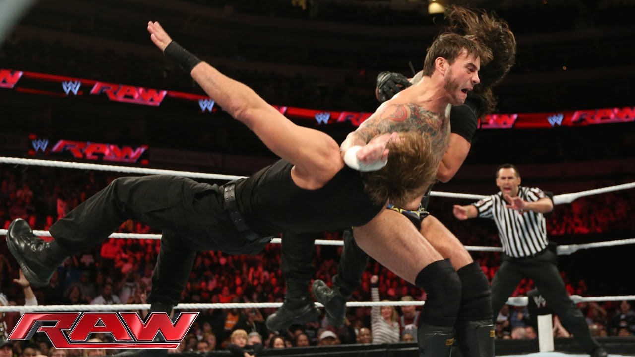 CM Punk и братья Усо против Щ.И.Т.: Raw, 16 декабря 2013 г.